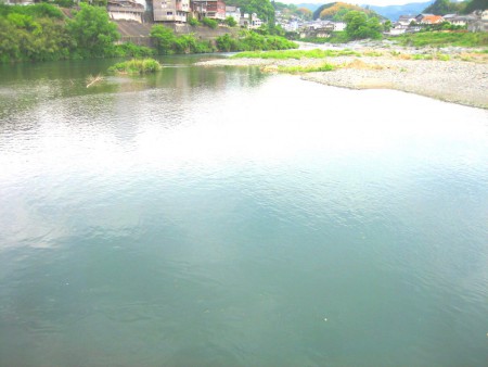 大川淀を今日みつるかも